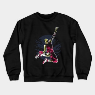 Zombie Slam Dunk Crewneck Sweatshirt